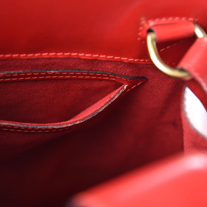 Louis Vuitton Epi Cluny Castillan Red 13 of 13