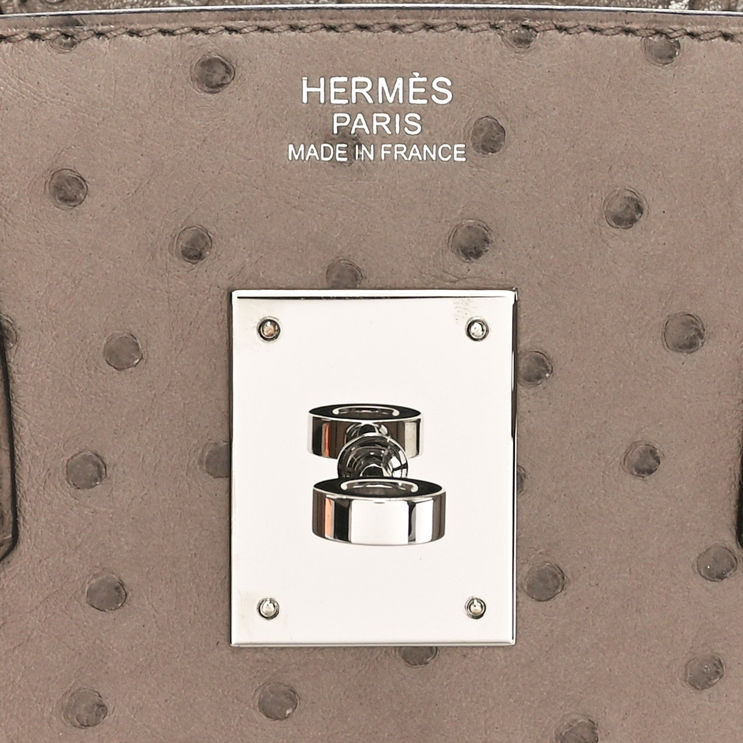 Hermes Ostrich Birkin 30 Mousse 6 of 10