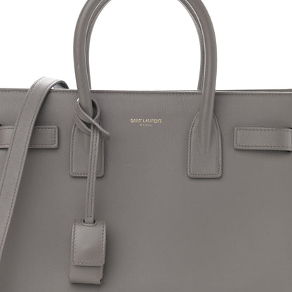 Saint Laurent Grained Calfskin Baby Sac De Jour Fog 7 of 17