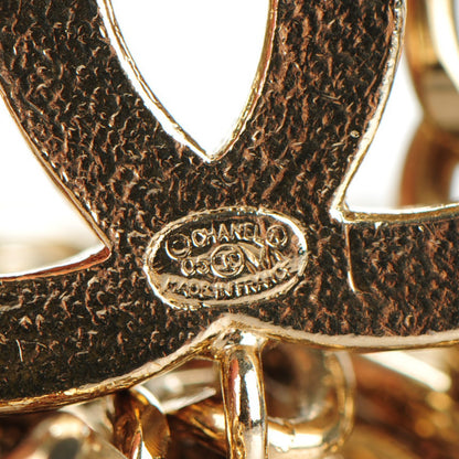 Chanel Enamel CC Ceinture Fantai Adjustable Belt Gold Black 4 of 4