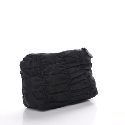 Prada Tessuto Nylon Gaufre Cosmetic Pouch Nero Black 3 of 8