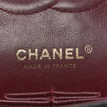Chanel Lambskin Quilted Medium Double Flap Black 6 of 11