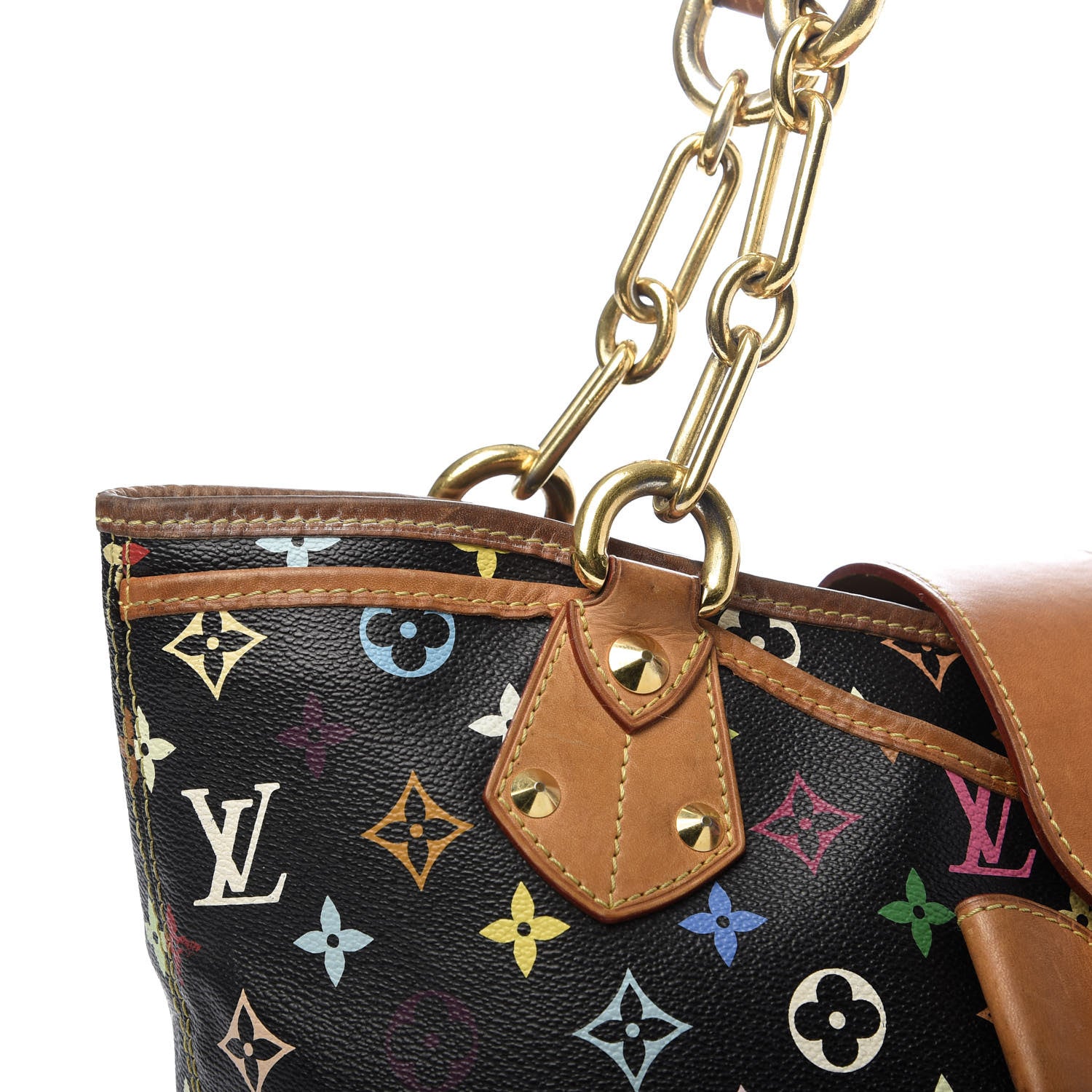 Louis Vuitton Monogram Multicolor Annie GM Black 11 of 17