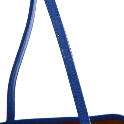 MCM Metallic Visetos Medium Kira Shopper Tote Black Blue 7 of 10