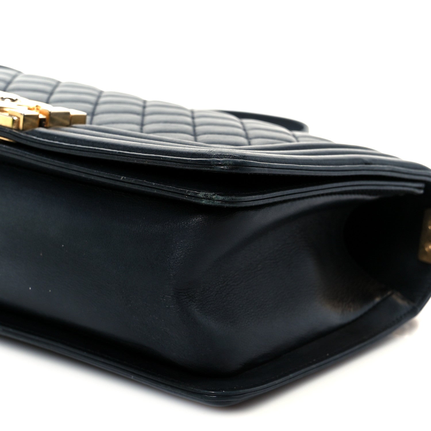 Chanel Calfskin Quilted Medium Boy Flap Black 18 of 21