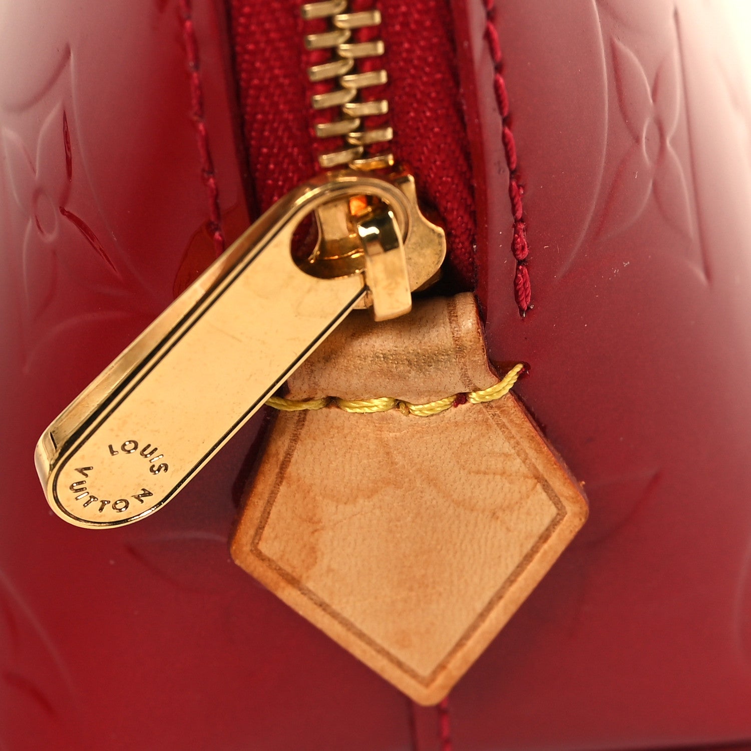 Louis Vuitton Vernis Cosmetic Pouch Cherry 9 of 10