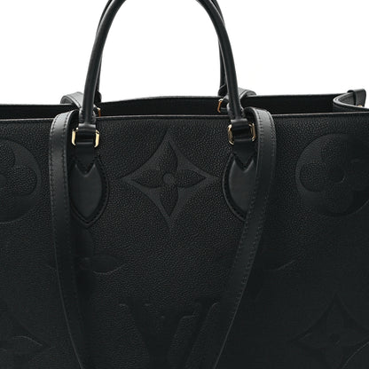 Louis Vuitton Empreinte Monogram Giant Onthego GM Black 7 of 10