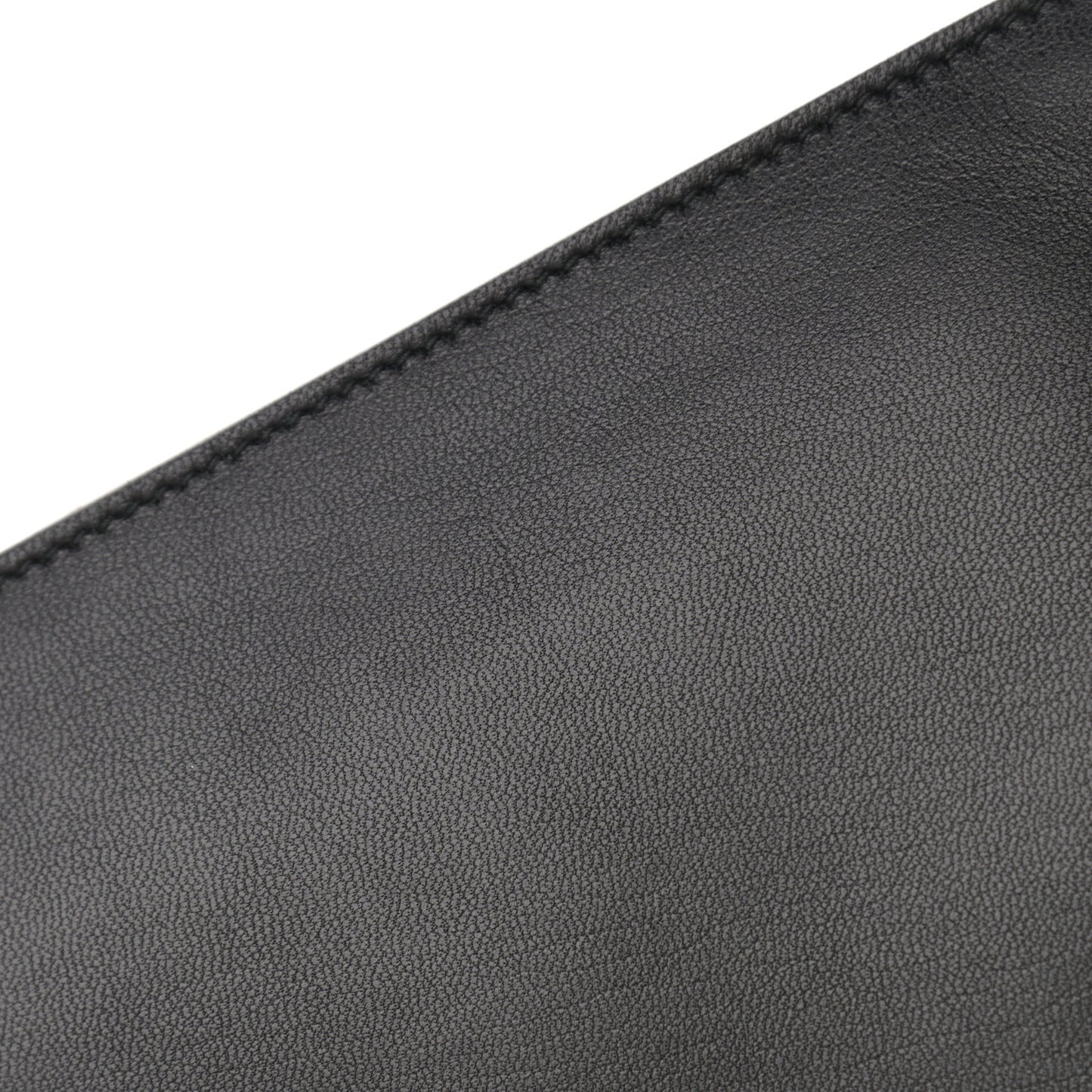 Grained Calfskin Winter 18 Campaign Medium Supermarket Tote Green Black