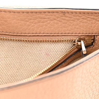 Gucci Pebbled Calfskin Medium Soho Flap Crossbody Camelia 11 of 21