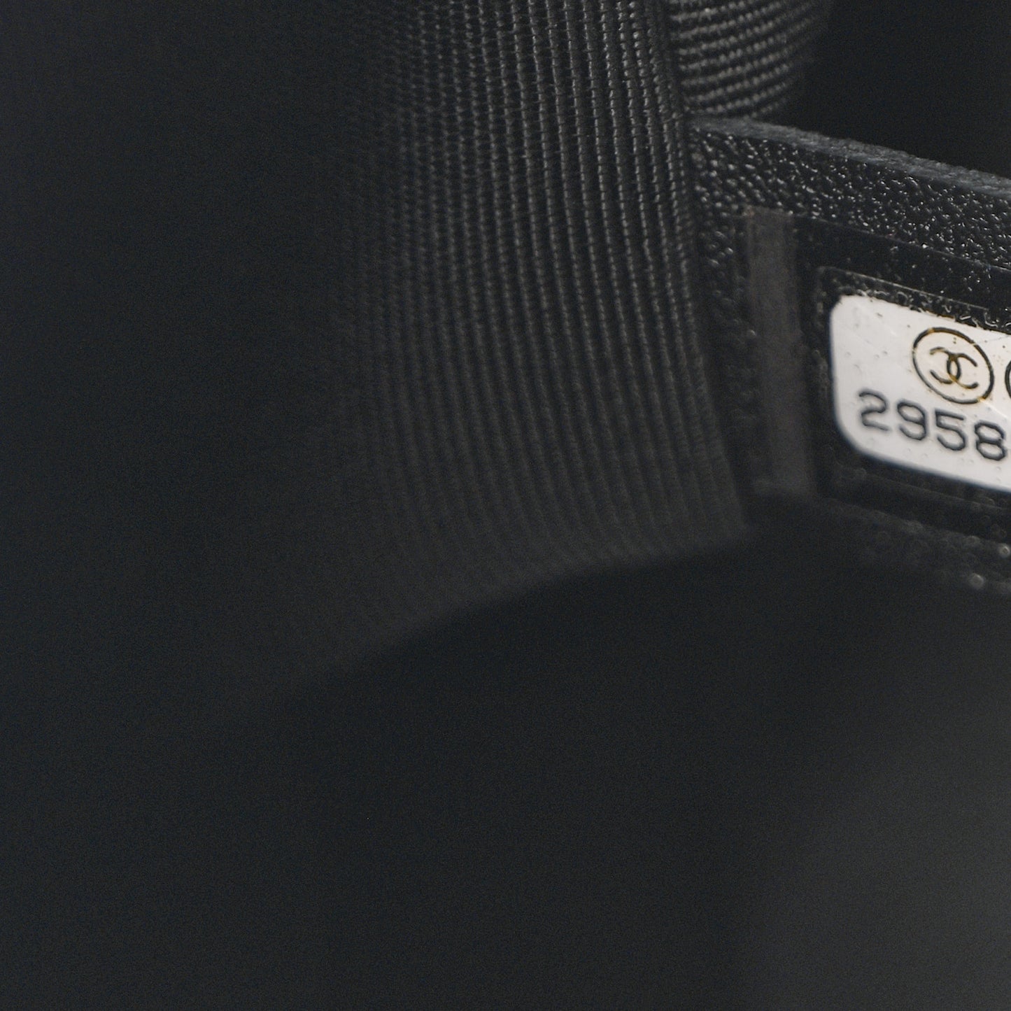 Lambskin Quilted Small My Precious Flap Black