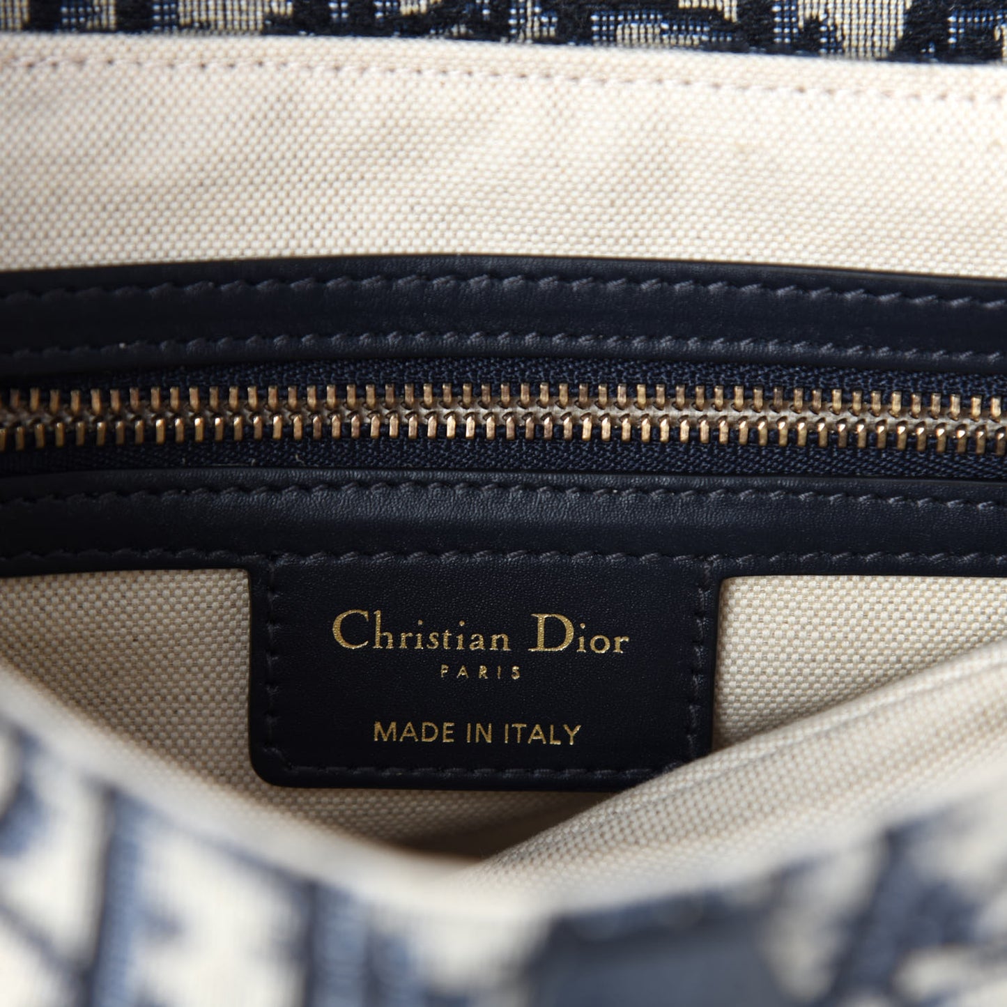 Oblique Saddle Bag Blue