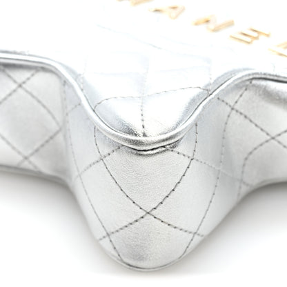 Chanel Metallic Lambskin Walk Of Fame Bag Silver 10 of 10