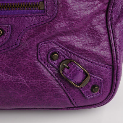 Balenciaga Agneau Classic Hardware Hip Ultraviolet 10 of 11