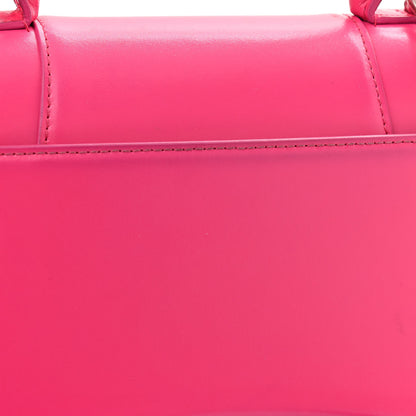 Balenciaga Shiny Box Calfskin Small Hourglass Top Handle Bag Acid Fuchsia 16 of 19
