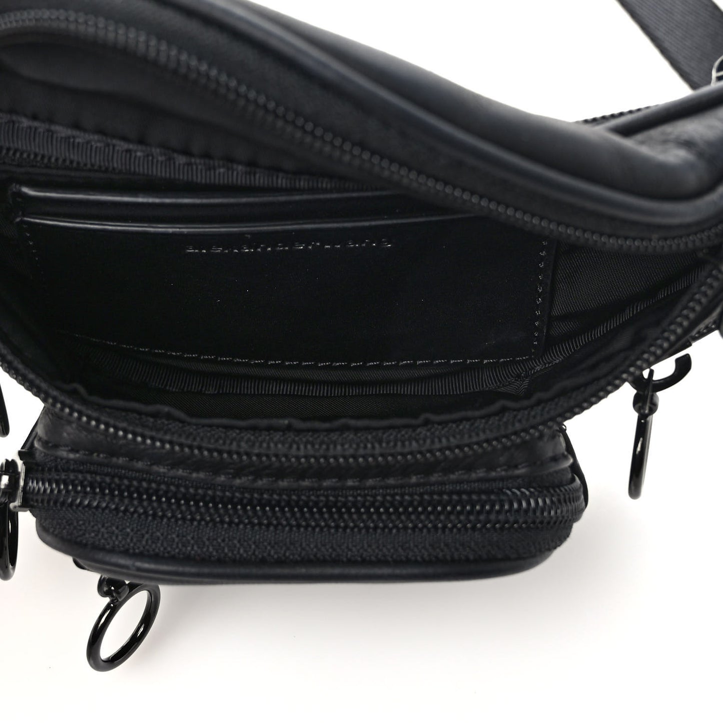 Lambskin Attica Mini Belt Bag Black