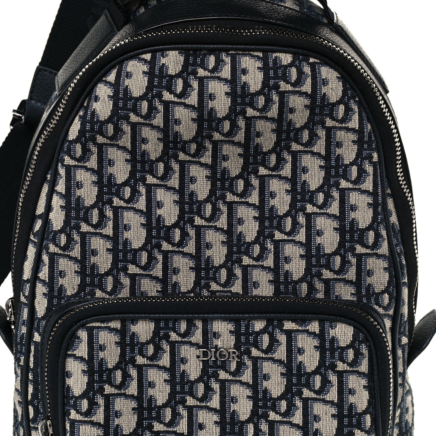 Christian Dior Oblique Mini Rider Backpack Black 10 of 11