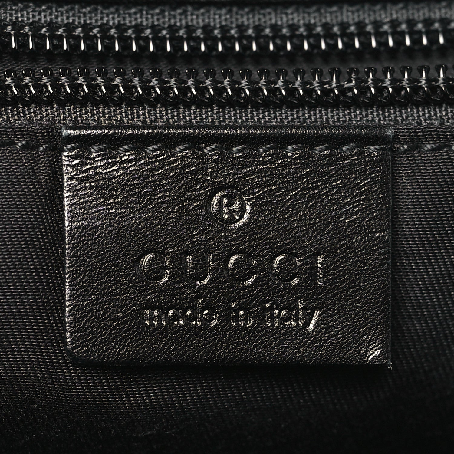 Gucci Monogram Medium Double Buckle Flap Messenger Bag Black 6 of 10