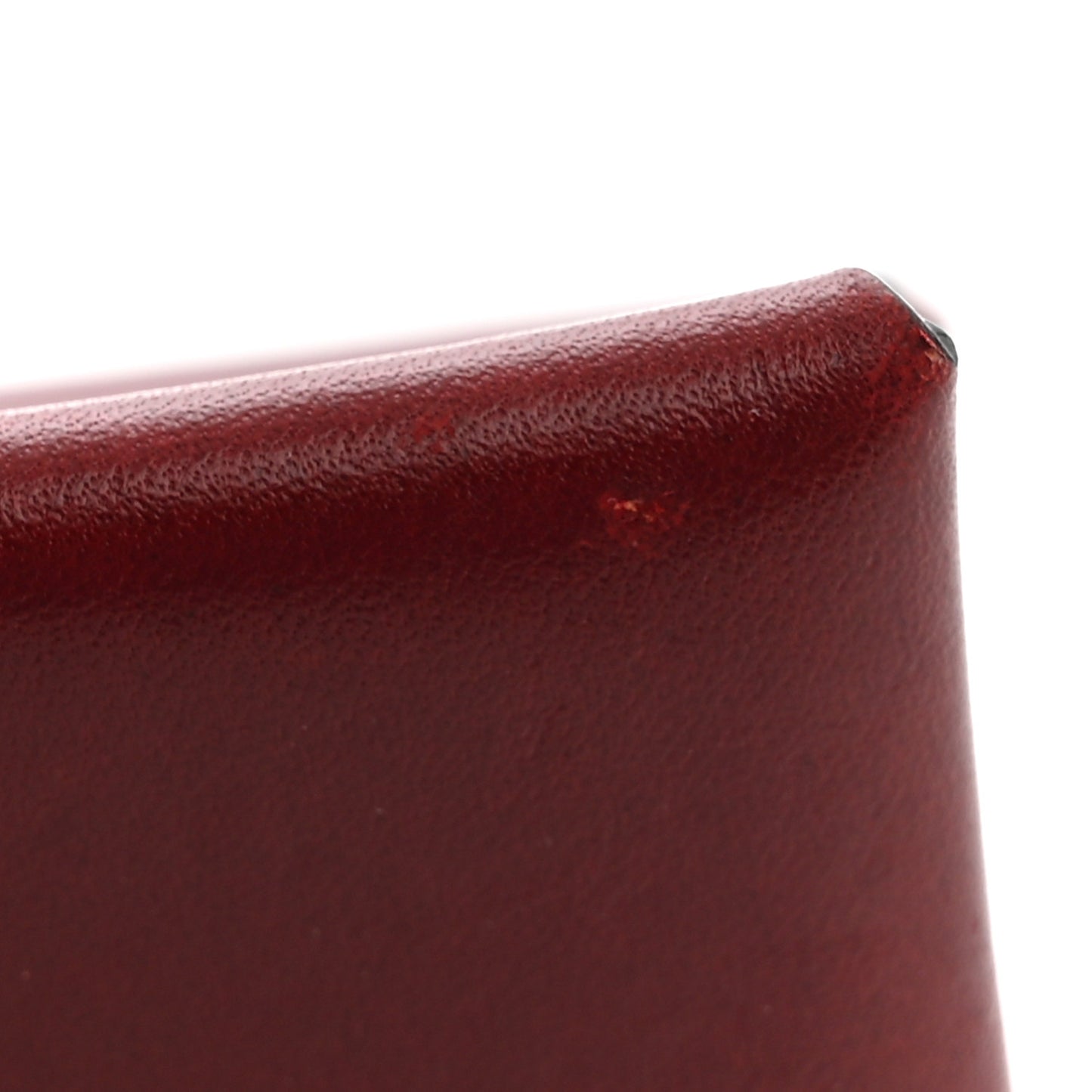 Box Calvi Card Case Rouge H