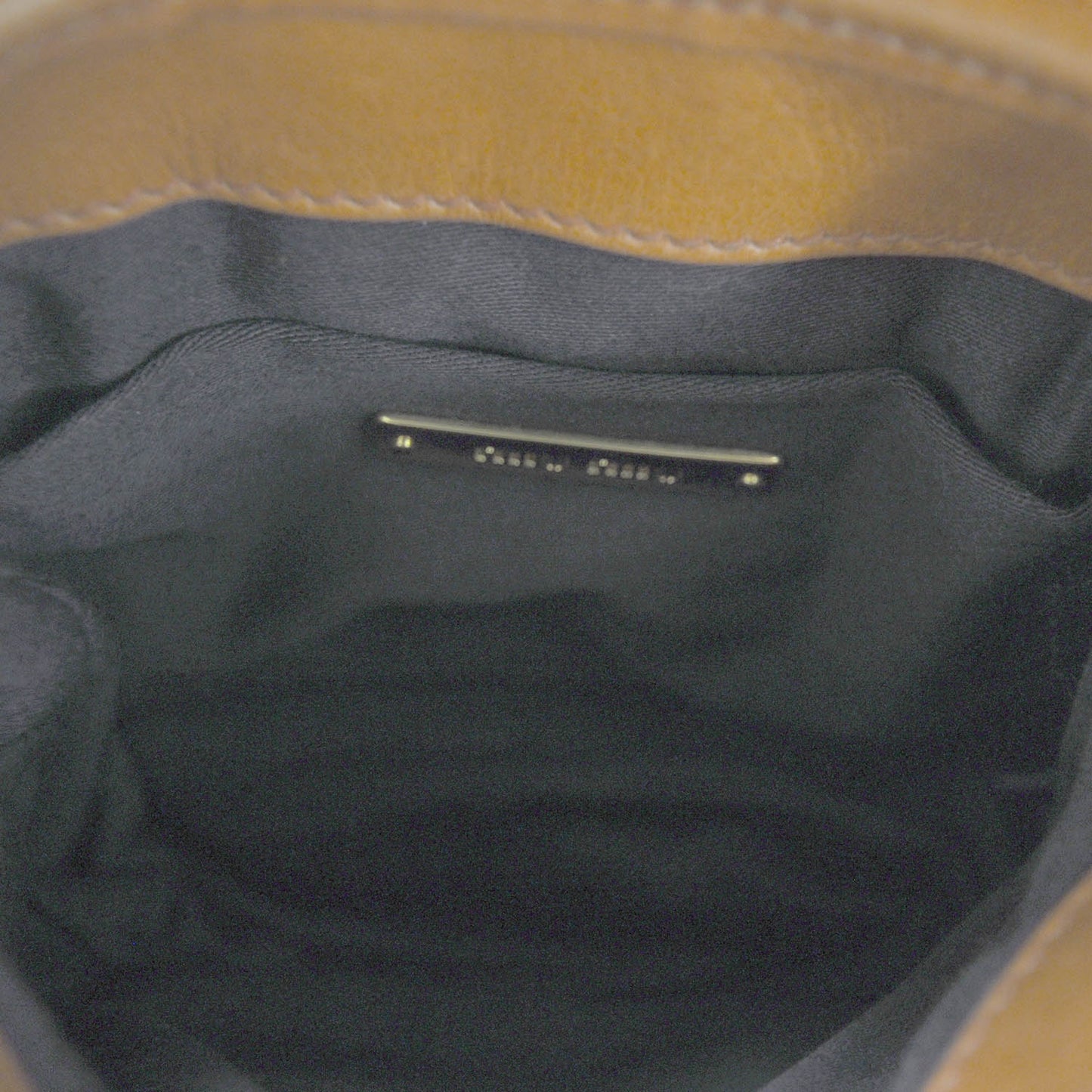 Leather Matelasse Lux Coffer Sling Papaya