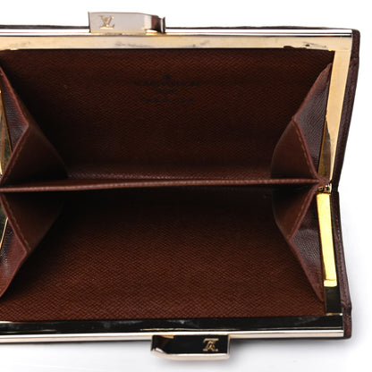 Louis Vuitton Monogram French Kiss Lock Coin Purse 4 of 10