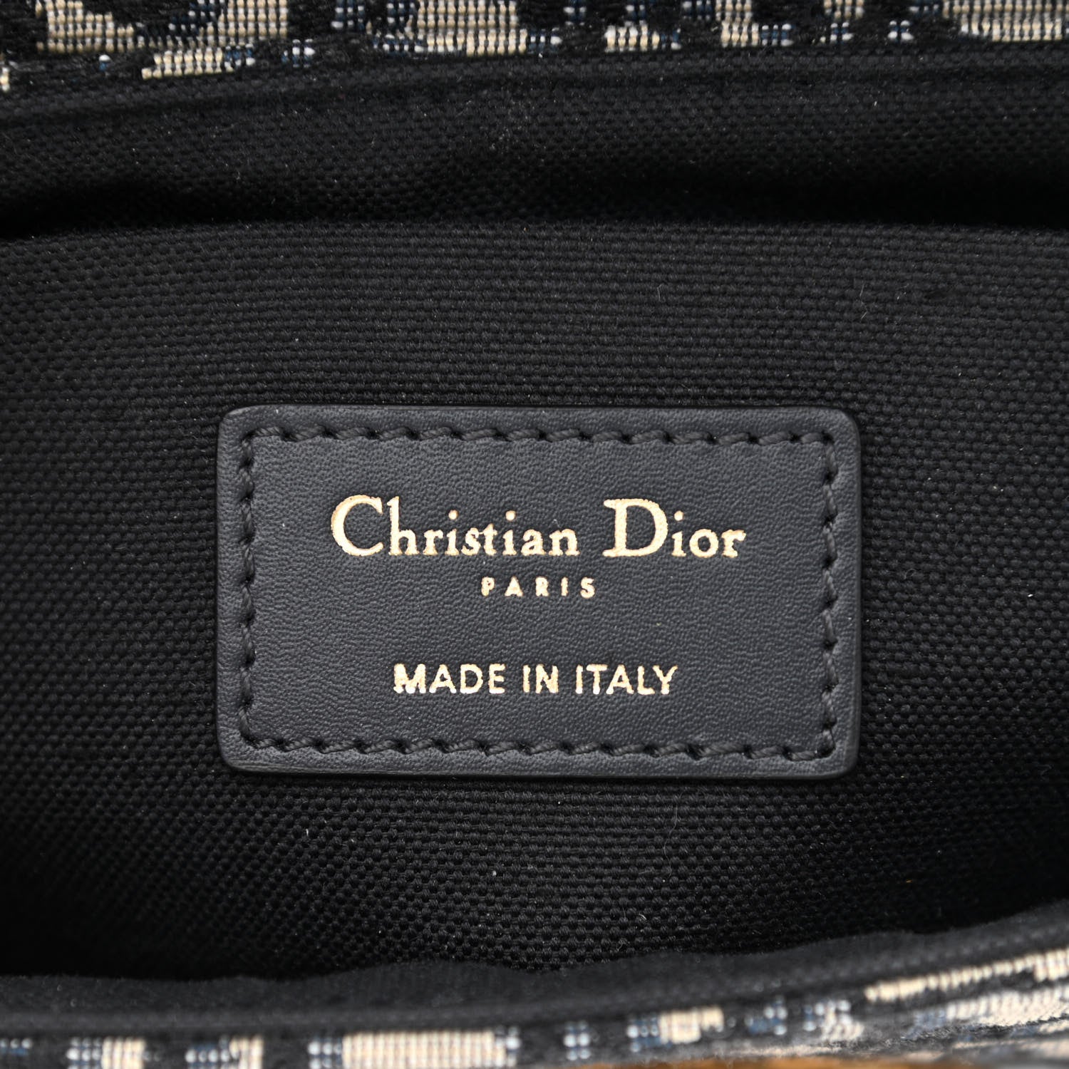 Christian Dior Oblique 30 Montaigne Box Bag Blue 6 of 11