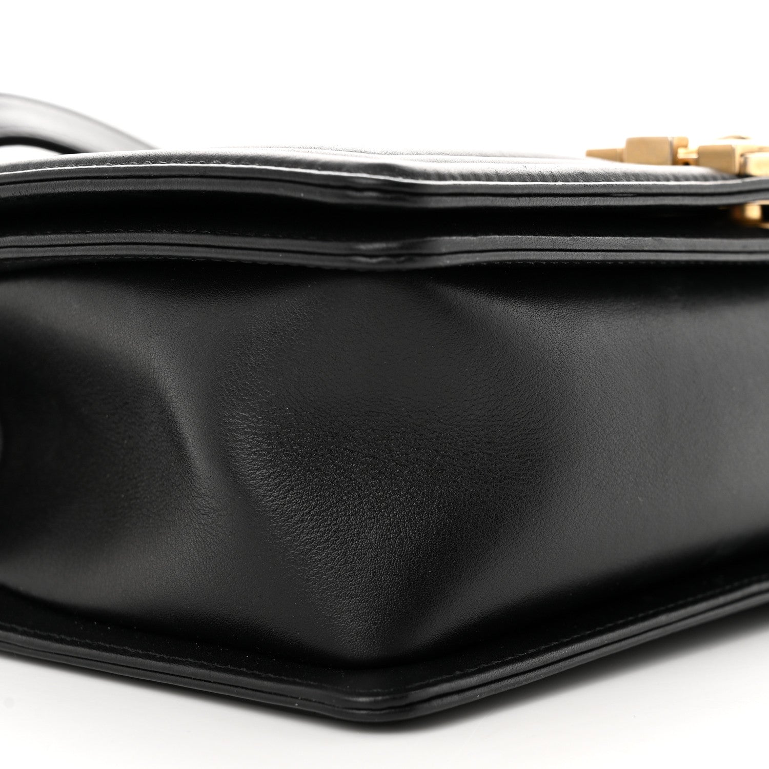 Chanel Lambskin Quilted Medium Boy Flap Black 9 of 15
