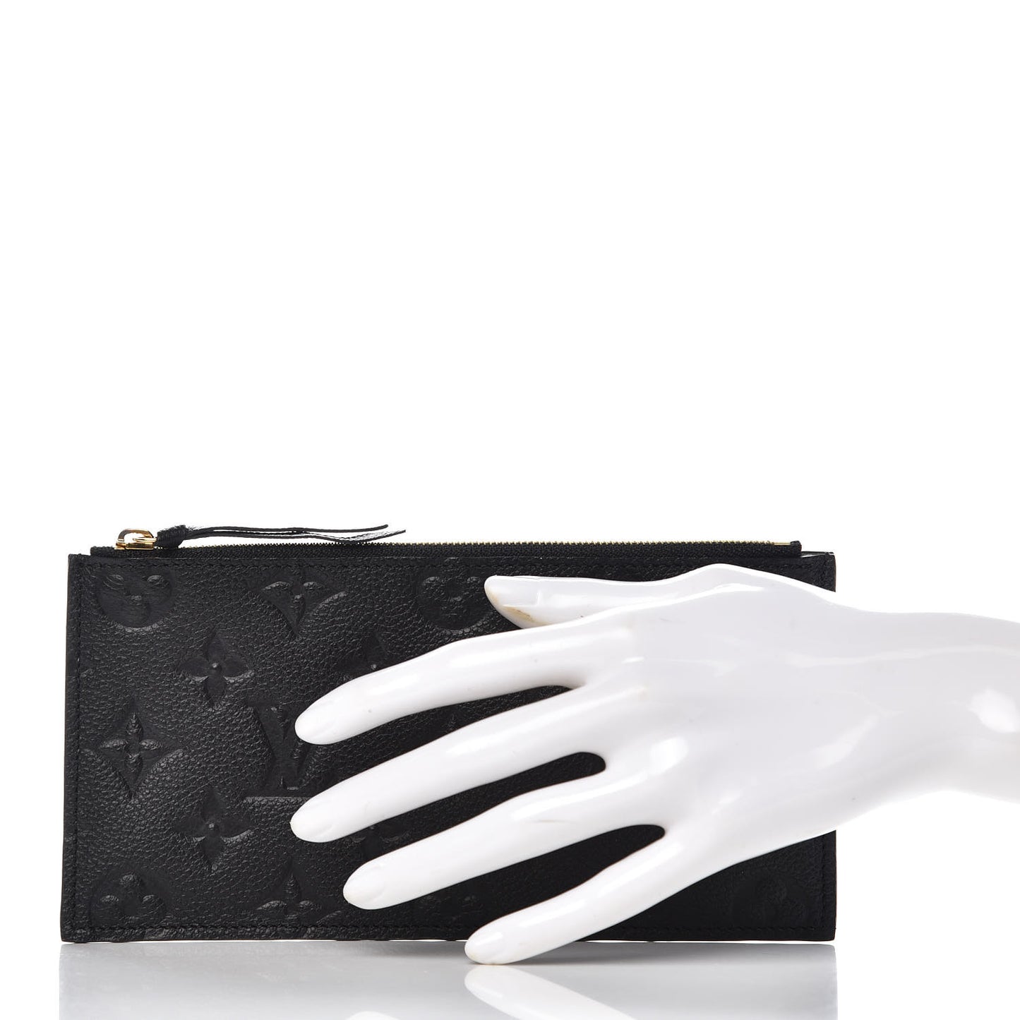 Empreinte Felicie Chain Wallet Zippered Insert Black