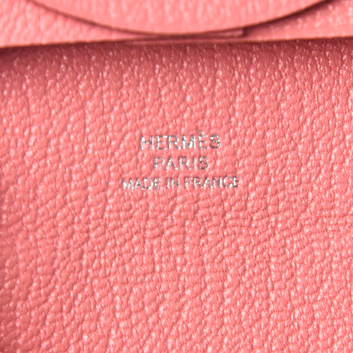 Hermes Chevre Mysore Bastia Coin Purse Rose Ete 7 of 8
