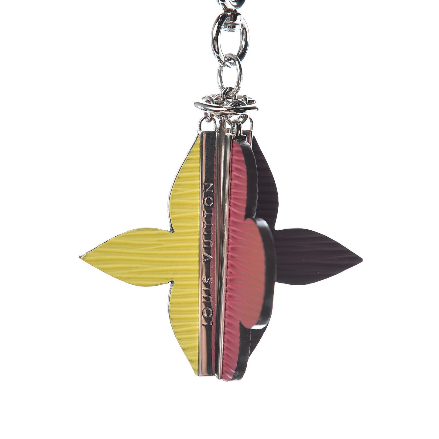 Wily Epi Bag Charm Key Holder Fuchsia