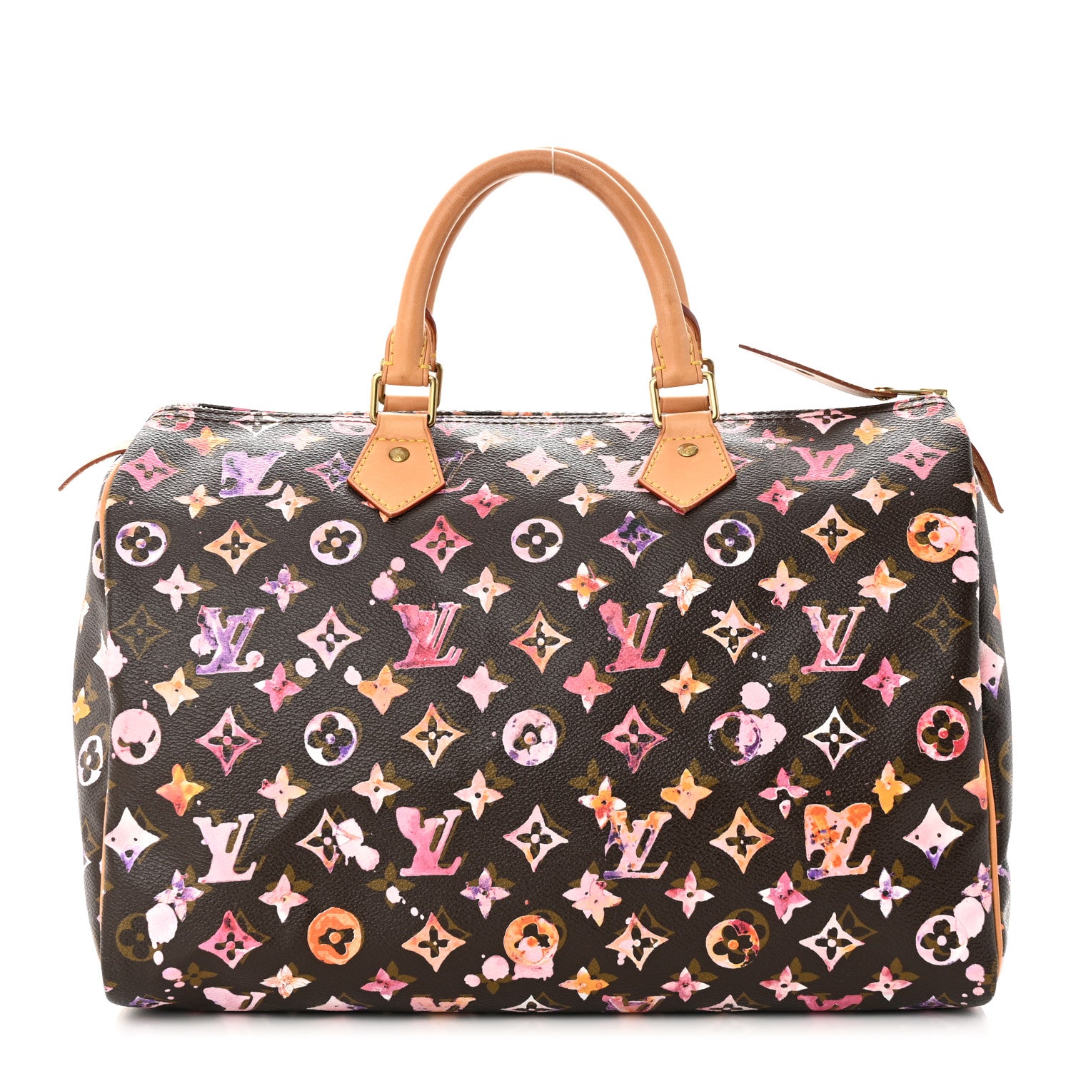 Louis Vuitton Watercolor Aquarelle Speedy 35 Brown 1 of 11