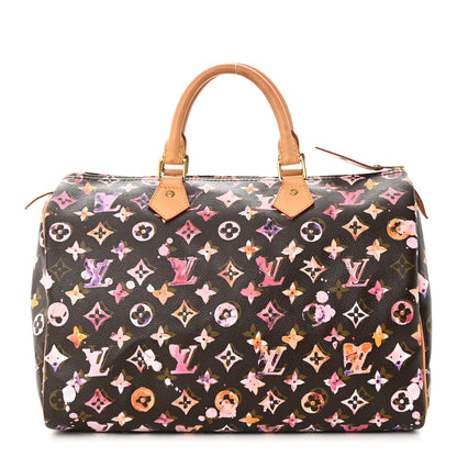 Louis Vuitton Watercolor Aquarelle Speedy 35 Brown 1 of 11