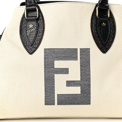 Fendi Canvas Bag De Jour Tote Natural 7 of 12
