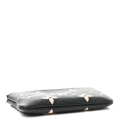 Louis Vuitton Empreinte Monogram Giant Key Pouch Black Beige 4 of 6