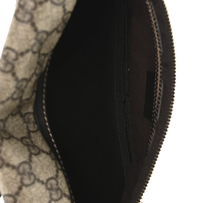 Gucci GG Supreme Monogram Belt Bag Dark Brown 4 of 9