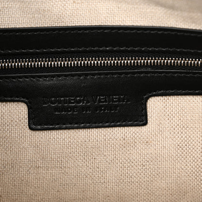 Bottega Veneta Nappa Intrecciato Andiamo Flat Messenger Black 6 of 10
