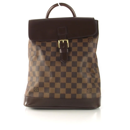 Louis Vuitton Damier Ebene Soho Backpack 1 of 10