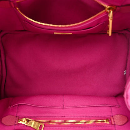 Prada Canapa Logo Shopping Tote Fuxia 5 of 12