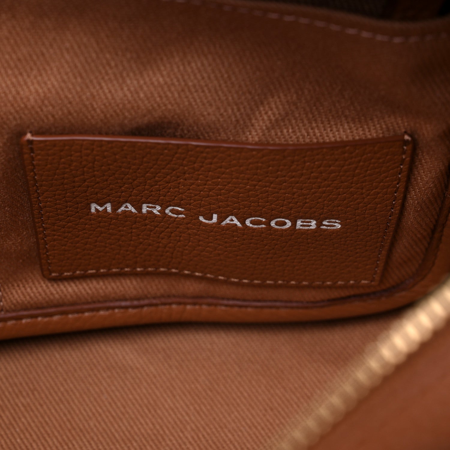 Marc Jacobs Grained Calfskin Medium The Tote Bag Argan Oil 6 of 12