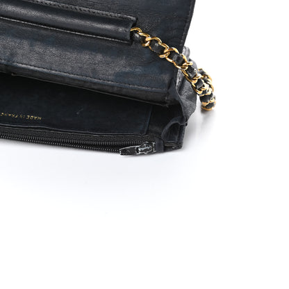 Chanel Caviar Timeless CC Wallet On Chain WOC Black 16 of 21