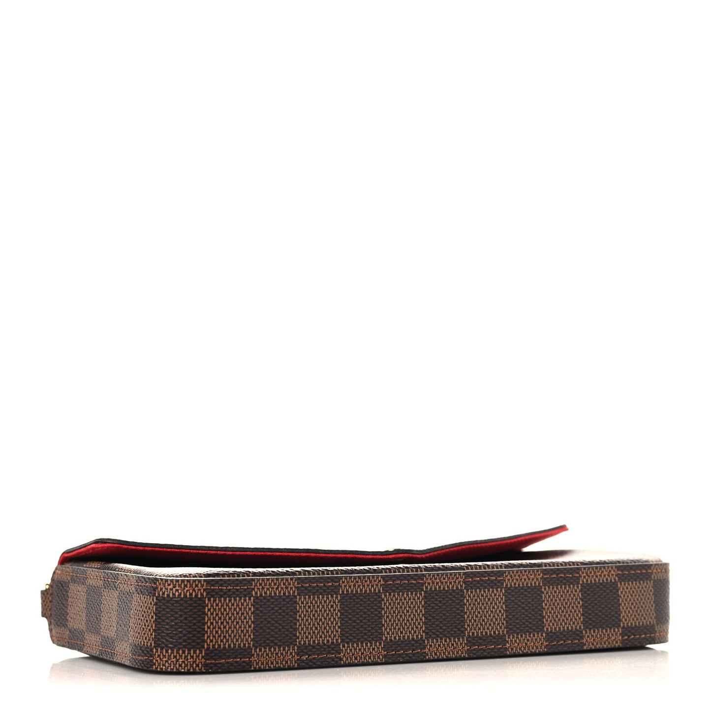 Damier Ebene Pochette Felicie Chain Wallet