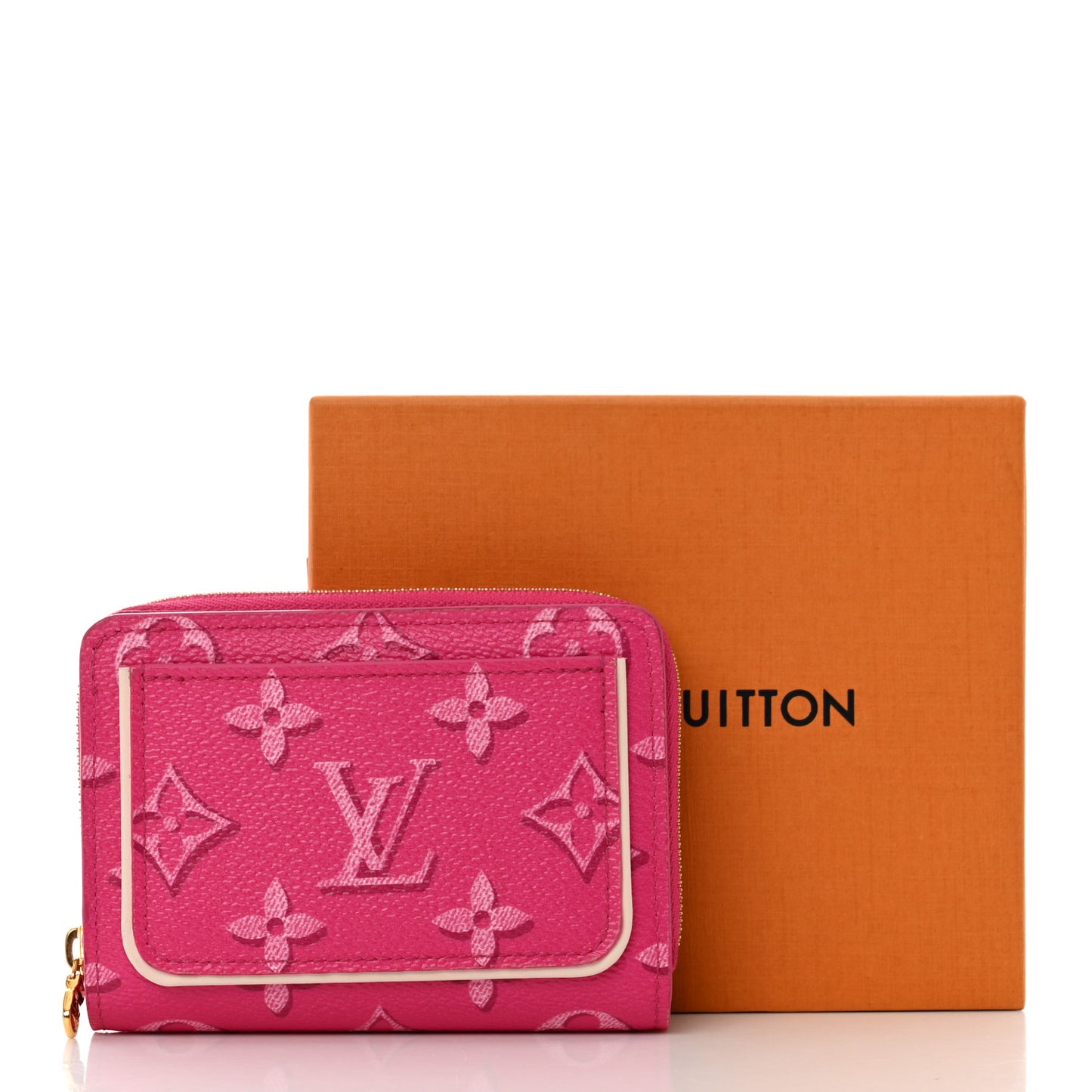 Monogram Fall for You Lou Wallet Fuchsia