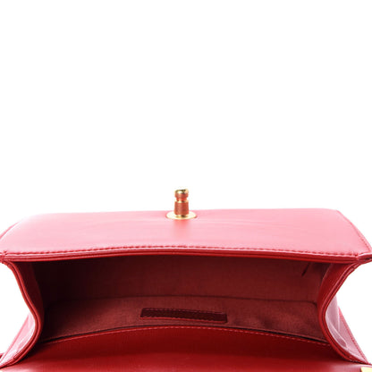 Chanel Lambskin Quilted Small Boy Flap Dark Red 6 of 12