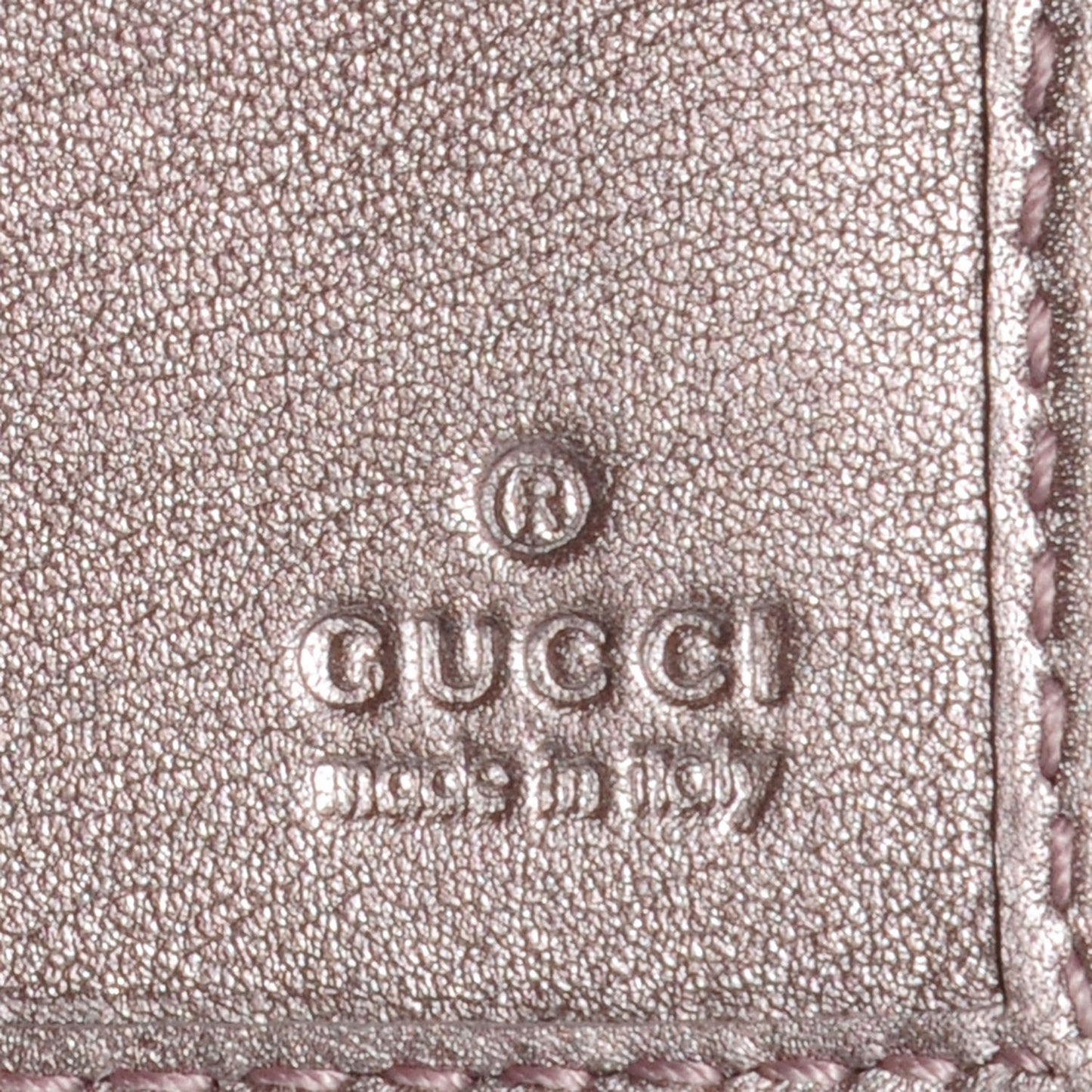 Imprime Monogram GG Pierce Chain Clutch Wallet Mauve