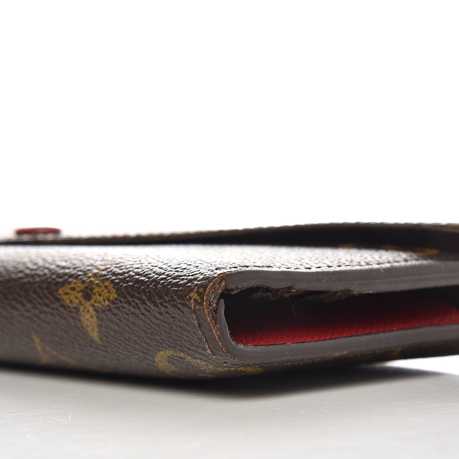 Louis Vuitton Monogram Josephine Wallet Red 9 of 11