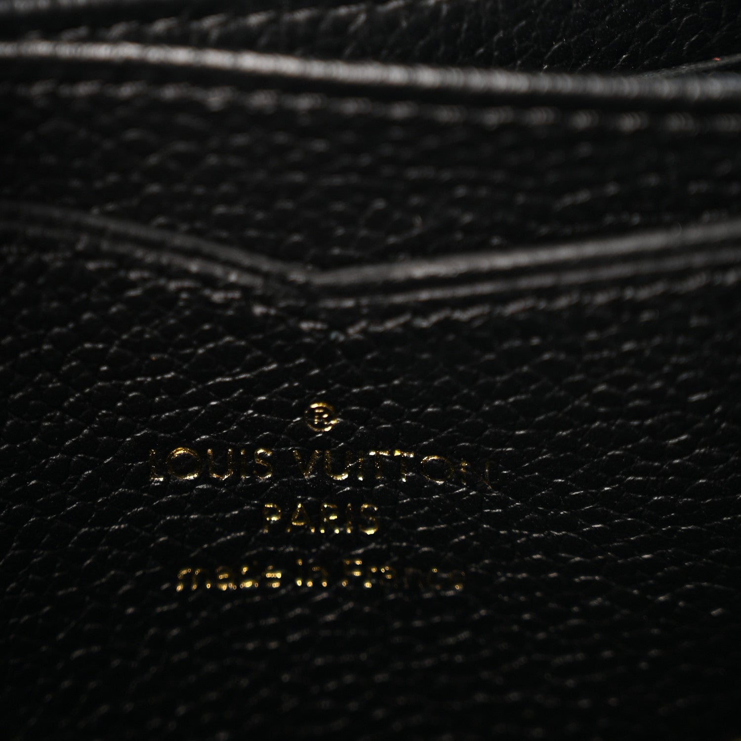 Louis Vuitton Empreinte Zippy Coin Purse Black 6 of 9