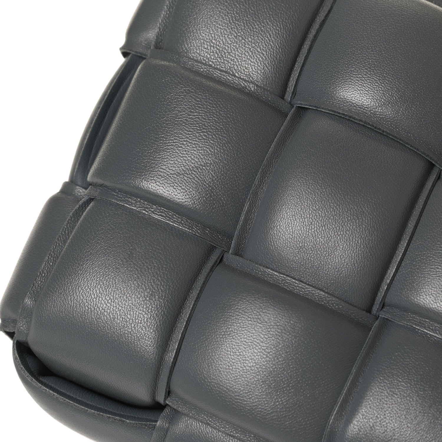 Bottega Veneta Nappa Maxi Intreccio Padded Cassette Crossbody Bag Thunder 12 of 12