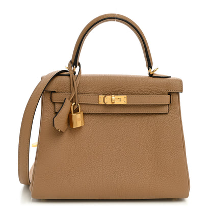 Hermes Togo Kelly Retourne 25 Chai 1 of 12