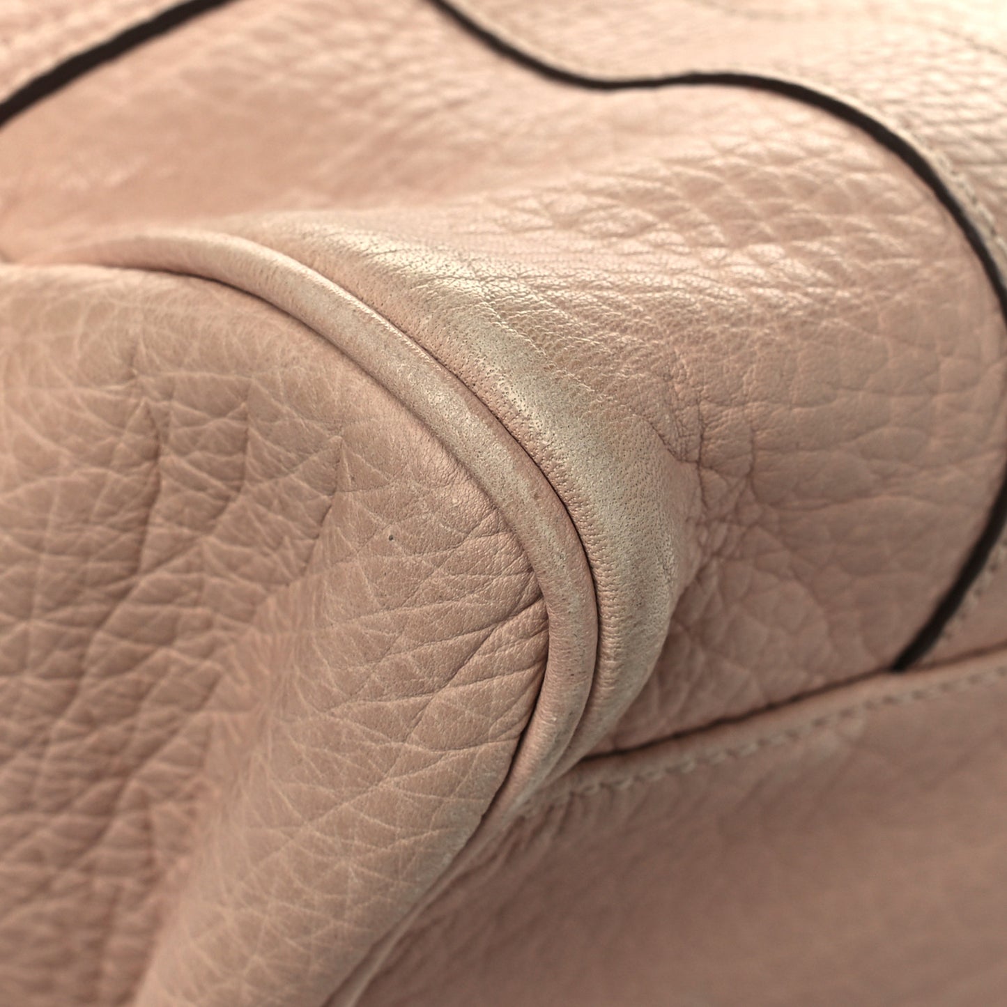 Classic Grain Small Bayswater Satchel Rosewater