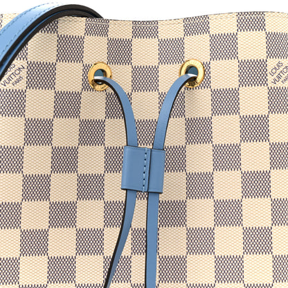 Louis Vuitton Damier Azur Neonoe MM Bleuet 7 of 10