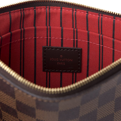 Louis Vuitton Damier Ebene Neverfull MM GM Pochette 6 of 7